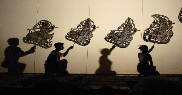 Sovannaphum Shadow Art Performance
