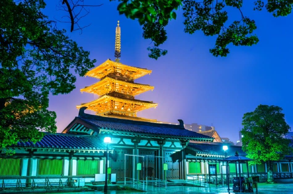 Osaka Shrine and Temple Tour