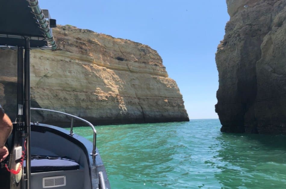 Benagil cave trip and Algarve coastline