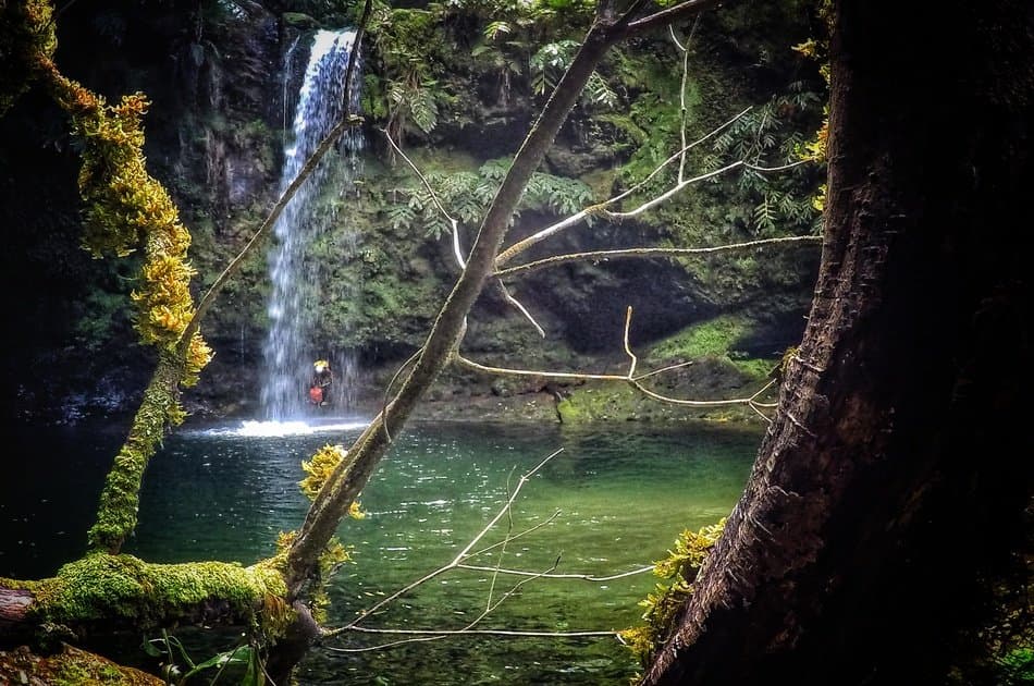 Canyoning in Ribeira da Salga