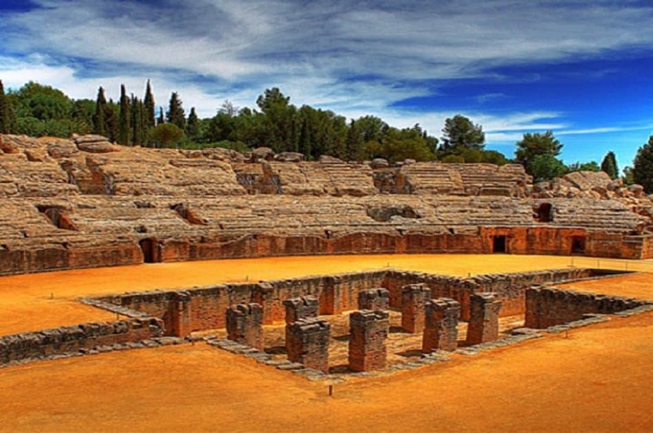 Private Italica Bike Tour From Seville