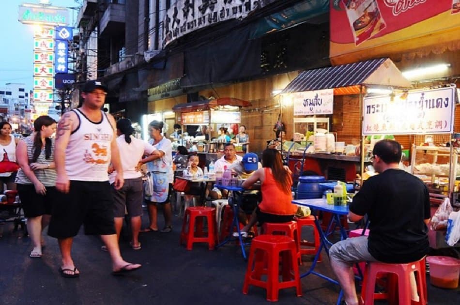 Follow the Street Food Tour Trail of China Town
