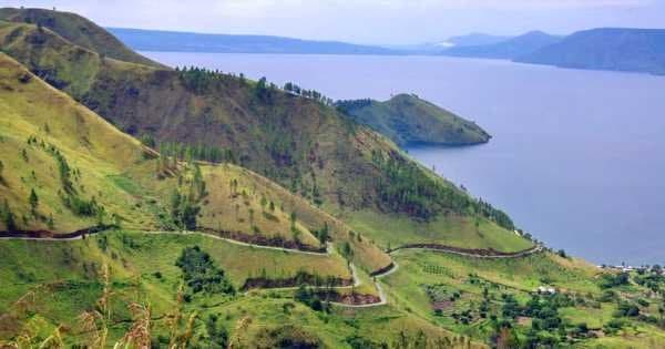 North Sumatra Karo Highland With Views of Lake Toba