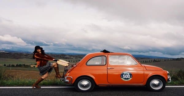 500 Vintage Car Tour on Chianti Roads
