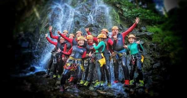 Canyoning in Ribeira dos Caldeirões