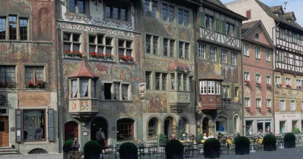 Rhine Falls and Stein am Rhein