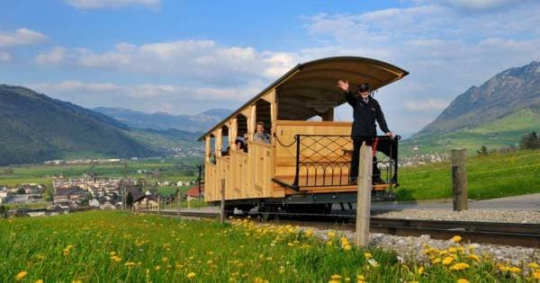 Stanserhorn - Open Top Cable Car